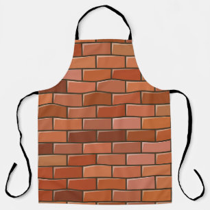 baksteenwand schort