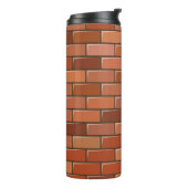 baksteenwand thermosbeker (Gedraaid links)