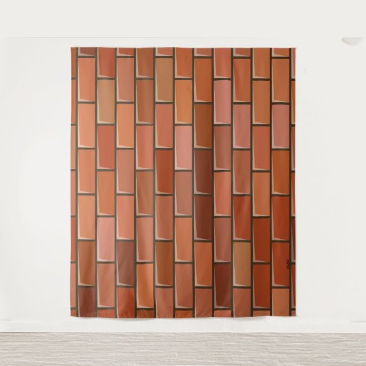 baksteenwand wandkleed (Voorkant)