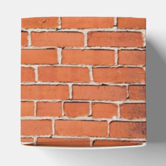 Bakstenen constructie gunstbox bedankdoosjes (Bovenkant)