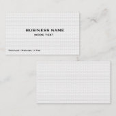 bakstenen constructie ontwerp op maat visitekaartj visitekaartje (Voorkant / Achterkant)