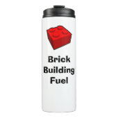 Bakstenen gebouw Brandstof Tumbler Thermosbeker (Voorkant)