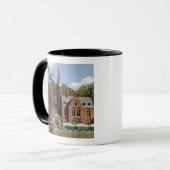 Bakstenen kerk op Minnewater Mok (Voorkant links)