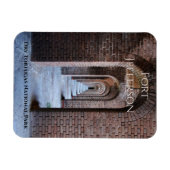 Bakstenen loopbrugbogen, Fort Jefferson, Dry Tortu Magneet (Horizontaal)