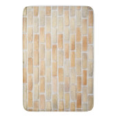 Bakstenen muur badmat (Voorkant Verticaal)