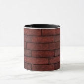 Bakstenen muur, baksteen mok (Midden)