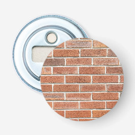 Bakstenen muur button flesopener