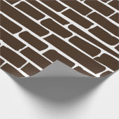 Bakstenen Muur Cadeaupapier (Hoek)