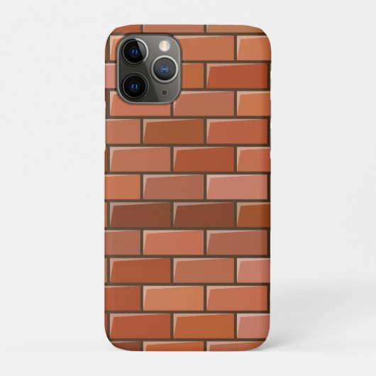 bakstenen muur Case-Mate iPhone case (Achterkant)