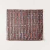 Bakstenen Muur Foto Achtergrond voor Invloedrijke  Wandkleed (Voorkant (horizontaal))