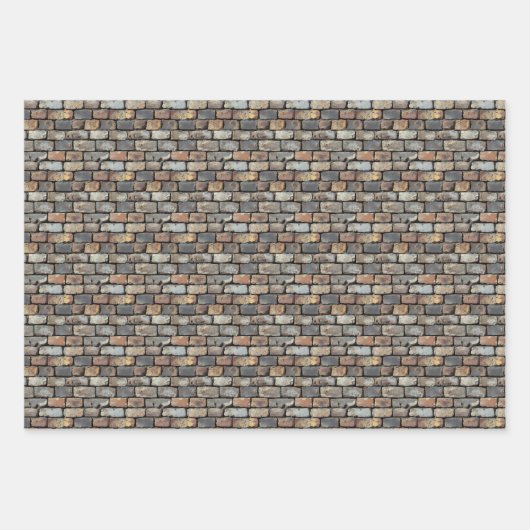 Bakstenen Muur  Inpakpapier Vel (Voorkant)