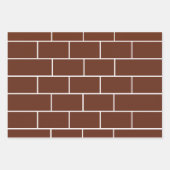 Bakstenen Muur Inpakpapier Vel (Voorkant 2)