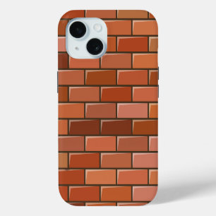 bakstenen muur iPhone 15 case