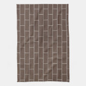 Bakstenen muur keukenhanddoek (Verticaal)