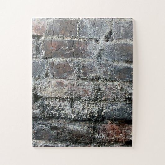 bakstenen muur legpuzzel (Verticaal)