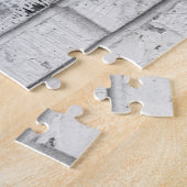 Bakstenen muur legpuzzel (Zijkant)