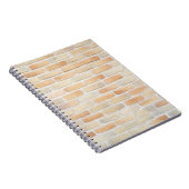 Bakstenen muur notitieboek (Rechterzijde)