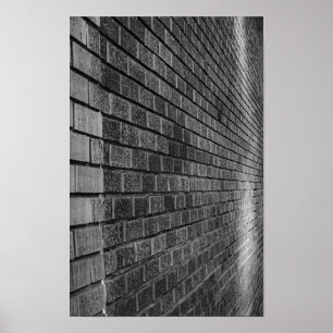 Bakstenen Muur Poster