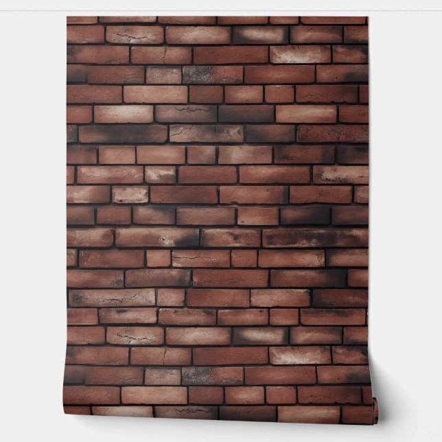 Bakstenen muur textuur 5 behang (Afrollen)