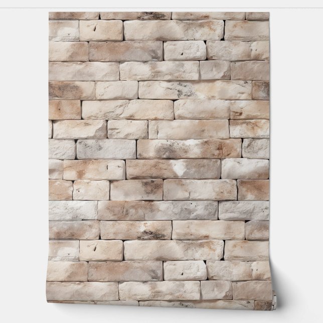 Bakstenen muur textuur 7 behang (Afrollen)