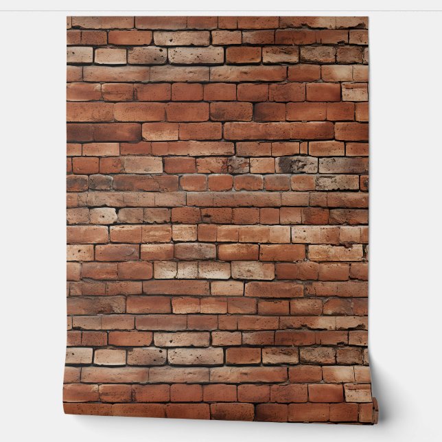Bakstenen muur textuur 8 behang (Afrollen)