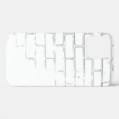 Bakstenen muur textuur achtergrond Case-Mate iPhone case (Achterkant (horizontaal))