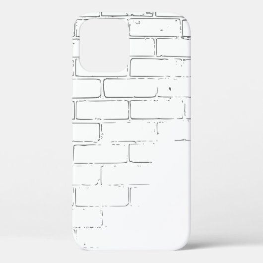 Bakstenen muur textuur achtergrond Case-Mate iPhone case (Achterkant)