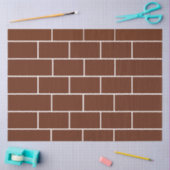 Bakstenen Muur  Tissuepapier (Craft)