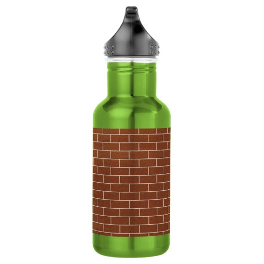 Bakstenen Muur Waterfles (Rechts)
