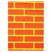 bakstenen wandklembord klembord (Achterkant)