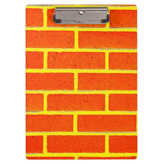 bakstenen wandklembord klembord (Voorkant)