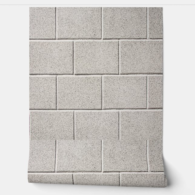 Bakstenen wandtextuur behang (Afrollen)