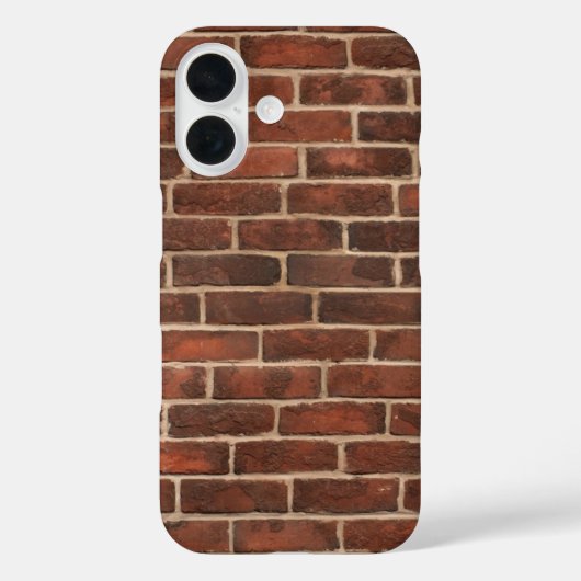 Bakstenenpatroon Case-Mate iPhone Case (Achterkant)