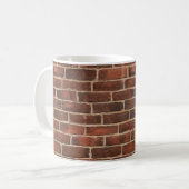 Bakstenenpatroon Koffiemok (Voorkant links)