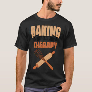 Baktherapie Cupcake Koekjesgebak Chef Bake Bak T-shirt