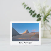 Baku, Azerbaijan souvenir postcard Briefkaart (Staand voorkant)