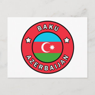 Baku-Azerbeidzjan Briefkaart