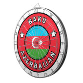 Baku-Azerbeidzjan Dartbord (Voorkant Rechts)