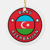 Baku-Azerbeidzjan Keramisch Ornament (Voorkant)