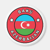 Baku-Azerbeidzjan Magneet (Voorkant)