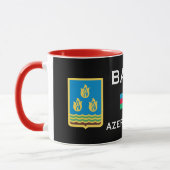 Baku* Azerbeidzjan MugBakı Azcharbaycan Fincan Mok (Links)