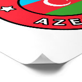 Baku-Azerbeidzjan Poster (Hoek)