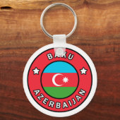 Baku-Azerbeidzjan Sleutelhanger (Voorkant)