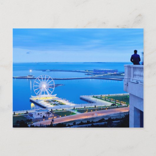 Baku Eye Briefkaart (Voorkant)