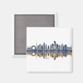 Baku Skyline Magneet (Voorkant / Achterkant)