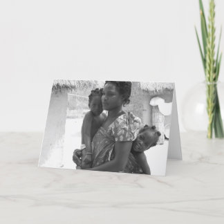 Baku van Kotorkro Familie Feestdagen Kaart