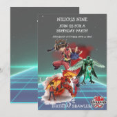 BAKUGAN VERJAARDAGSBUNDEL KAART (Voorkant / Achterkant)