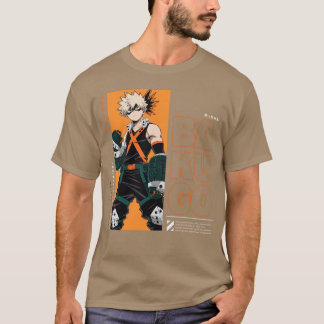 Bakugo Katsuki My Hero Academia NO1 vriend T-shirt