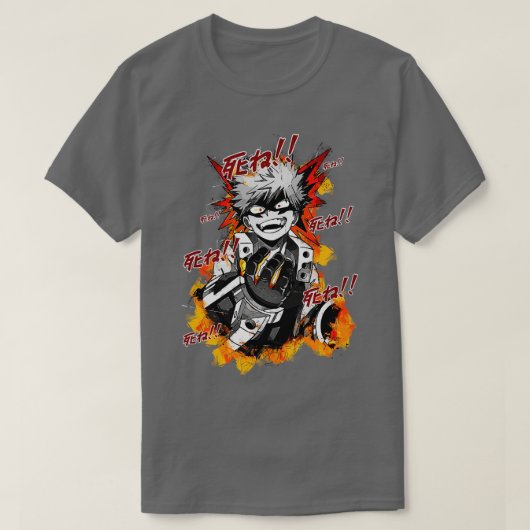 Bakugo T-shirt (Design voorkant)