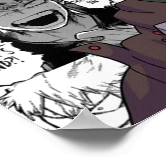 Bakugou Collage Poster (Hoek)